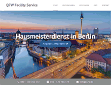 Tablet Screenshot of hausmeisterservice-berlin.biz